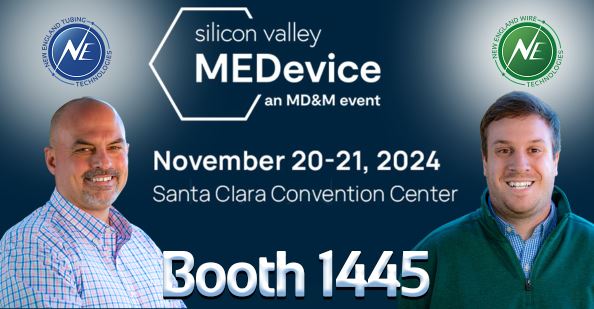 Chad Pelotte and Garron Morneau exhibiting at MEDevice Silicon Valley 2024