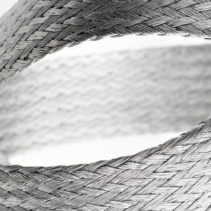 tin copper flat braid