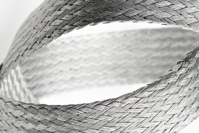 tin copper flat braid