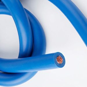 blue jacketed cable high flex